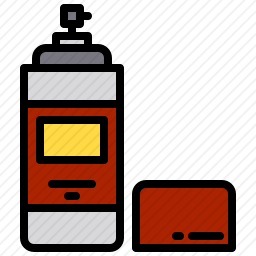 喷雾罐图标
