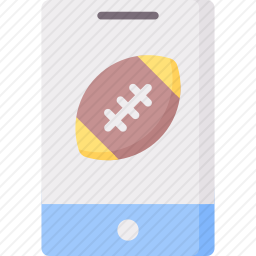 手机橄榄球图标