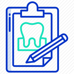 牙齿报告图标