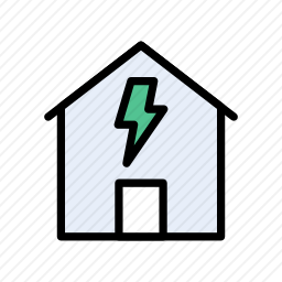 房子能源图标