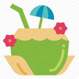 椰子饮料图标