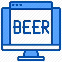 计算机啤酒图标
