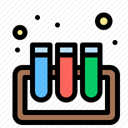 试管图标