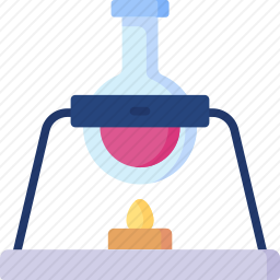 实验加热图标