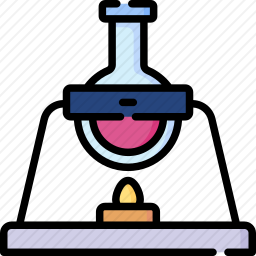 实验加热图标