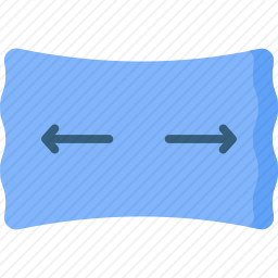 双向<em>弹力面料</em>图标
