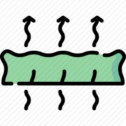 透气面料图标