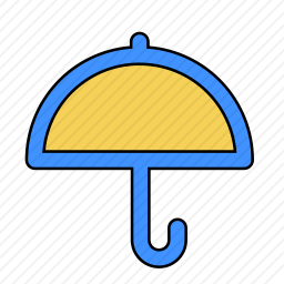  雨伞图标