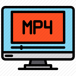 MP4视频图标
