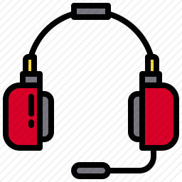 头戴式耳机图标