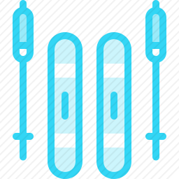 滑雪板图标