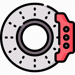 刹车片图标