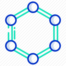 分子结构图标