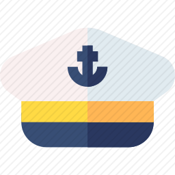 水手帽图标