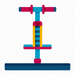 弹跳高跷图标