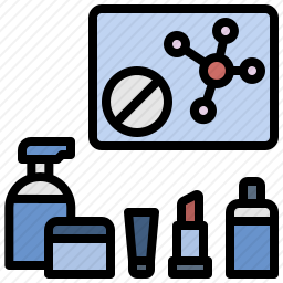 天然化妆品图标