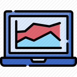 电脑图表图标