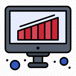 电脑图表图标