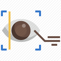 眼睛识别图标