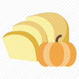 南瓜面包图标