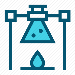 实验加热图标