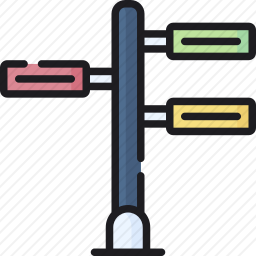 路标图标
