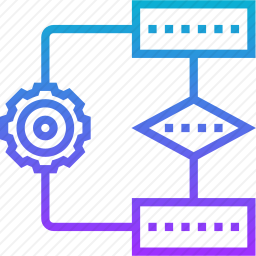 工作流程图标