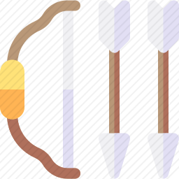 弓和箭图标