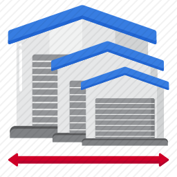仓库大小图标