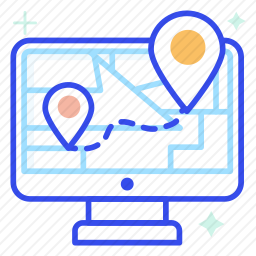 电脑地图位置图标