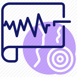 地震仪图标