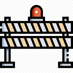 路障图标