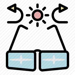 太阳镜图标