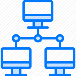 计算机连接图标