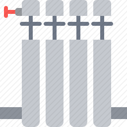 暖气片图标