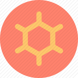 分子结构图标