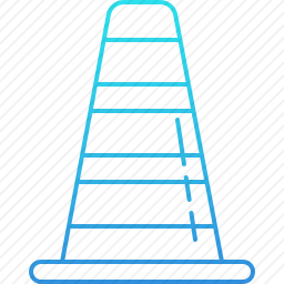 交通锥图标