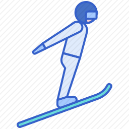滑雪图标
