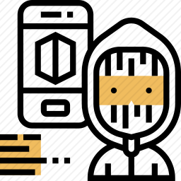 网络犯罪图标