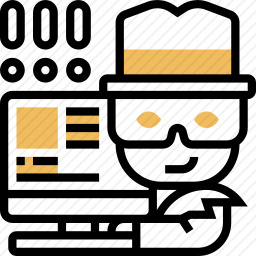 网络犯罪图标