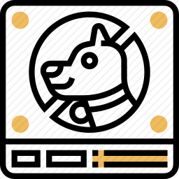禁养宠物图标