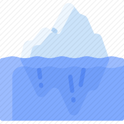 冰山图标