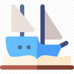 海盗书籍图标