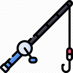 钓鱼杆图标
