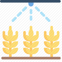 灌溉植物图标