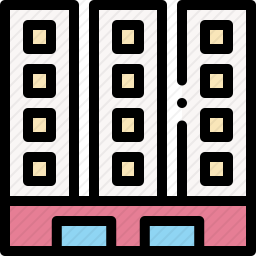 公寓建筑图标