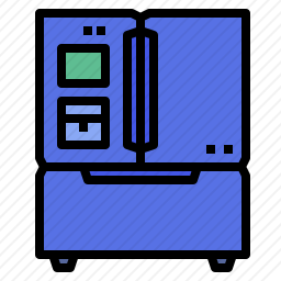 智能冰箱图标