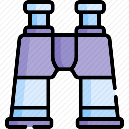 双筒望远镜图标