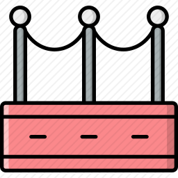 红地毯图标