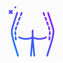 臀部图标
